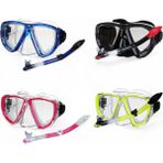 Yüzücü Maske Şnorkel Set (8+ Yaş) 4 Renk - 0 - 12 Ay - Altın
