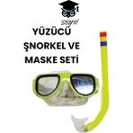 Yüzücü Maske ve Şnorkel Seti