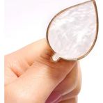 Yüzük Nail Art Oje ve Boya Karıştırma Paleti Kalp