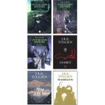 Yüzüklerin Efendisi: İki Kule - Yüzük Kardeşliği - Kralın Dönüşü -Hobbit - Gondolin’in Düşüşü - Silmarillion - J. R. R. Tolkien - 6 Kitap Set