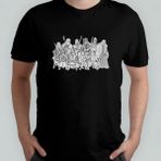 Yüzüklerin Efendisi / Lord Of The Rings %100 Pamuklu Bisiklet Yaka T-Shirt Model - 10 - Siyah - XL