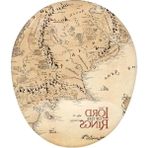 Yüzüklerin Efendisi Temalı Bilek Destekli Mouse Pad, Özel Tasarım - Ahşap
