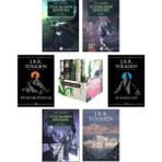Yüzüklerin Efendisi Yüzük Kardeşliği + İki Kule + Kralın Dönüşü / 3 Kitap + Tolkien Mirası 5 Kitap Kutulu Set + Bitmemiş Öyküler + Silmarilllion + Gondolin’in Düşüşü / J.R.R. Tolkien – 11'li Kitap Set