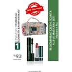 Yves Rocher Bloominbag Çiçekli Çanta Ruj ve Maskara Seti-Ruj -Nude Kiraz Çiçeği 3.5 gr & Maskara 7.8ml - Renkli