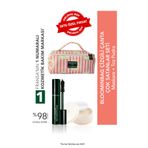 Yves Rocher BloominBag Çizgili Çanta Seti- Toz Pudra 8.5 g & Maskara 7.8 ml