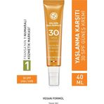 Yves Rocher Foto Yaşlanma Leke Karşıtı SPF30 40 ml Güneş Koruyucu Yüz Kremi