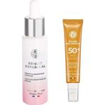 Yves Rocher Karma Yağlı Ciltlere Uygun 50+ Spf Parlama Karşıtı Yüz Güneş Kremi & Leke Karşıtı Serum Set 2'li