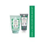 Yves Rocher Karma/Yağlı Ciltler Orjinal Boy Temizleme Jeli, Kömür Maske Seti