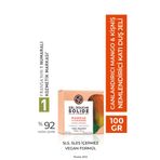 Yves Rocher Katı Duş Jeli - Nemlendirici Canlandırıcı Mango Kişniş-SLS,SLES İçermez,Vegan-100gr