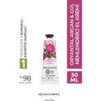 Yves Rocher Nemlendirici Oryantal Argan Gül El Kremi 30 ml Vegan Besleyici Özellikli