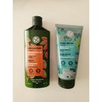 Yves Rocher Onarıcı Prebiyotik Şampuan ve Yağlı Saçlar Için (Pure Detox) Arındırıcı 2 si 1 Arada Peeling ve Maske