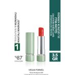 Yves Rocher Rouge Botanique Işıltı Veren Besleyici Glow Ruj - 35. Gelincik Kırmızısı -Vegan-3.5g - Renkli