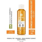 Yves Rocher Spf 50 Güneş Koruyucu Yüz ve Vücut Losyonu - Şampuan Masaj Fırçası Hediyeli