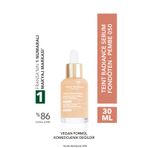 Yves Rocher Teint Radiance Cildi Pürüzsüzleştirici, Nemlendirici ve Işıltı Veren Vegan Serum Fondöten Pembe 050