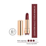 Yves Rocher Ultra Yoğun Renkli Kalıcı Ruj - Saten 104 Bordo 3.7 gr