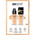 Yves Saint Laurent All Hours Tüm Gün Süren Işıltılı Mat Bitişli Fondöten Lw7 3614273593588