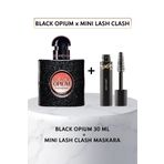 Yves Saint Laurent Black Opium Edp 30 ml & Mini Lash Clash Parfüm Seti 7829999999099