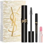 Yves Saint Laurent Hacim Verici Maskara Lash Clash Makyaj Seti Doğal Görünüm 01-Siyah