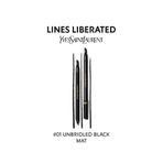Yves Saint Laurent Lines Liberated Suya Dayanıklı Göz Kalemi 01 Unbridled Black 3614274173765
