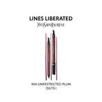 Yves Saint Laurent Lines Liberated Suya Dayanıklı Göz Kalemi 04 Unrestricted Plum 3614274173796