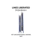 Yves Saint Laurent Lines Liberated Suya Dayanıklı Göz Kalemi 07 Unconditional Marine 3614274173826