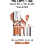 Yves Saint Laurent Loveshine Plumping Lip Oil Gloss - Dolgunlaştırıcı Dudak Parlatıcısı - 5 california sunshine (6 ml)