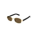Yves Saint Laurent M706 001 Unisex Güneş Gözlüğü, Tek Ebat, 889652516301, KAHVERENGİ, üniseks-yetişkin