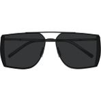 Yves Saint Laurent Saint Laurent YSL 750 001 69 Unisex Güneş Gözlüğü - Siyah