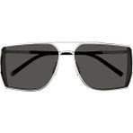 Yves Saint Laurent Saint Laurent YSL 750 002 69 Unisex Güneş Gözlüğü - Metal Gri