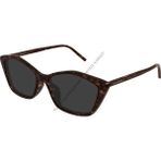 Yves Saint Laurent Yves St Laurent SL775 002 57-17-145 Kadin Günes Gözlügü - Füme