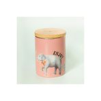 Yvonne Ellen Animals Pembe Porselen Saklama Kabı 10X15 cm