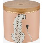 Yvonne Ellen Animals Pembe Porselen Saklama Kabı 10X9,5 cm
