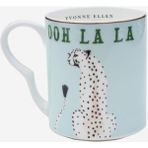 Yvonne Ellen Animals Yeşil Porselen Kupa 250 ml