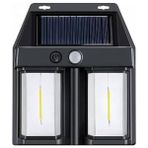 Yvz Store Ampul Ikili Solar Duvar Aplik Güneş Enerjili Hareket Sensörlü