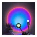 Yvz Store USB LED Gün Batımı Projektör Lambası Fotoğraf Çekim Işığı