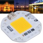 YWBL-WH COB Boncuk, 50W COB Işık Kaynağı Lamba Aksesuarları AC220V Entegre Çip Işık Kaynağı Yüksek Parlak COB Boncuklu Spot Işığı Ampul Alüminyum, Badem unları (#1)