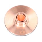 YWBL-WH Lazer Nozulu, Lazer Kesim Nozulu 2 Katmanlı Fiber Bakır Kaynak CNC Makinesi Endüstriyel Parçalar Metal Fiber Kesme Aksesuarları, Ark kaynağı nozulları (Delik Çapı 2,5 mm)