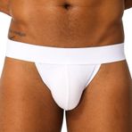 YWBleked Erkek Boxer Şort Boxer Şort Düşük Bel Bikini, Seksi Erkek Külotu, Pamuk, Yüksek Çatal, Heyecanlı, İnce Kemer, Küçük Üçgen Boxer Şort Erkek, Beyaz, XL