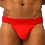 YWBleked Erkek Boxer Şort Boxer Şort Düşük Bel Bikini, Seksi Erkek Külotu, Pamuk, Yüksek Çatal, Heyecanlı, İnce Kemer, Küçük Üçgen Boxer Şort Erkek, Kırmızı, L