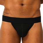 YWBleked Erkek Boxer Şort Boxer Şort Düşük Bel Bikini, Seksi Erkek Külotu, Pamuk, Yüksek Çatal, Heyecanlı, İnce Kemer, Küçük Üçgen Boxer Şort Erkek, Siyah, M