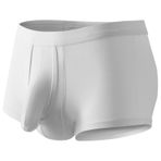 YWBleked İç çamaşırı, havalı erkek iç çamaşırı, bol boxer şort, büyük iç çamaşırı, bere, Beyaz, XL