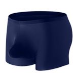YWBleked Jack Basic Trunk Düz İnce Nefes Alan Sportif Mavi Erkek Boxer