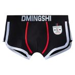 YWBleked Jack Viskoz Pamuk Rahat Siyah Erkek Boxer