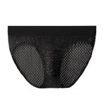 YWBleked Külot, erkek iç çamaşırı, modaya uygun, seksi, düşük kesim, erkekler için, açık kalça, polyester, üçgen pantolon, boxer şort, düğmeli, Kahve, 3XL