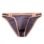 YWBleked Külot, erkek, slip, erkek iç çamaşırı, modaya uygun, seksi, düşük kesim, erkekler için, açık kalça, polyester, üçgen pantolon, yüzme boxer şort, erkek, Gri, L