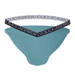 YWBleked Retro erkek şortu, rahat, nefes alır, düşük bel bikini, seksi erkek külotu, pamuk, yüksek çatal, uyarılmış, ince kemer, küçük üçgen Best Basics boxer şort, Açık mavi, M