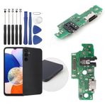 YWLRONG Samsung Galaxy A14 5G SM-A146U 2023 USB şarj bağlantı noktası Flex kablo değiştirme Galaxy A14 5G 2023 tip C şarj cihazı dock kurulu konektörü araçları ile