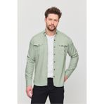 YXC Slim Fit Erkek Kot Gömlek Su Yeşili 5XL BEDEN 110-115 KİLO