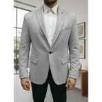 YXC Trend Maker Italyan Stil Slim Fit Klasik Erkek Blazer Ceket - 46 - Açık Gri
