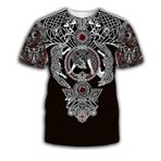Yxyeceipeno A 2021 Yeni Yaz Viking Tattoo Kısa Kollu Erkek T-shirt